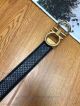 High Quality Salvatore Ferragamo Black Leather Belt - All Gold Gancio Buckle (7)_th.jpg